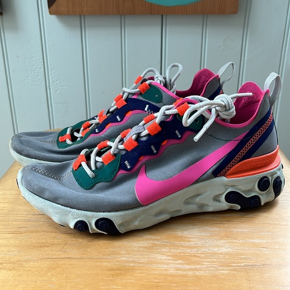 Nike React, gray/multi, 7 - Picture 2 of 5